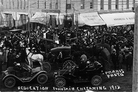 Woman's Suffrage Memorial Dedication photo