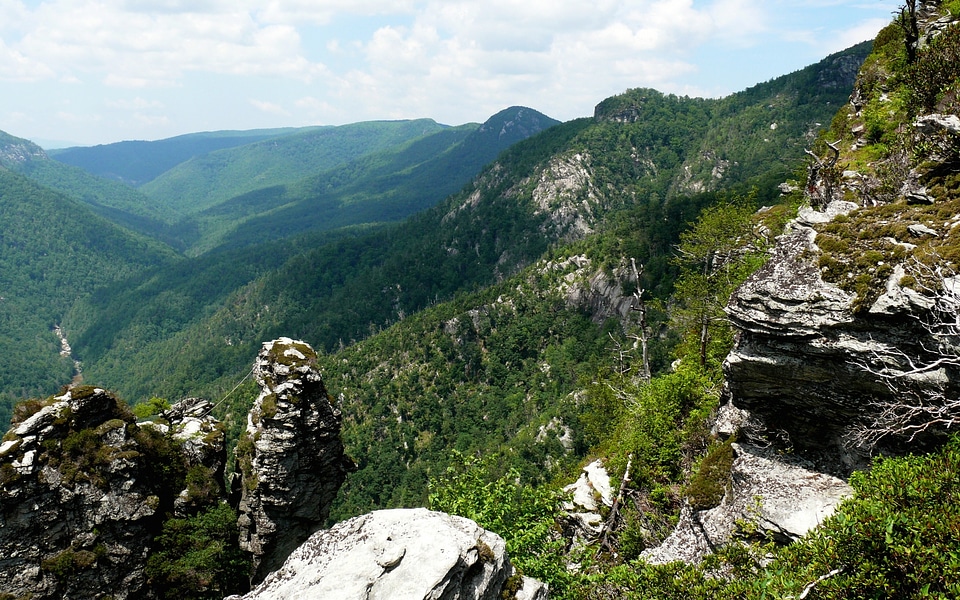 Linville Gorge Wilderness in North Carolina