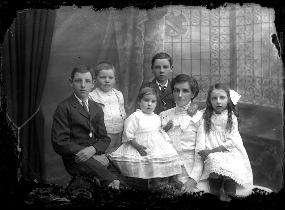 Mother and children, [n.d.]