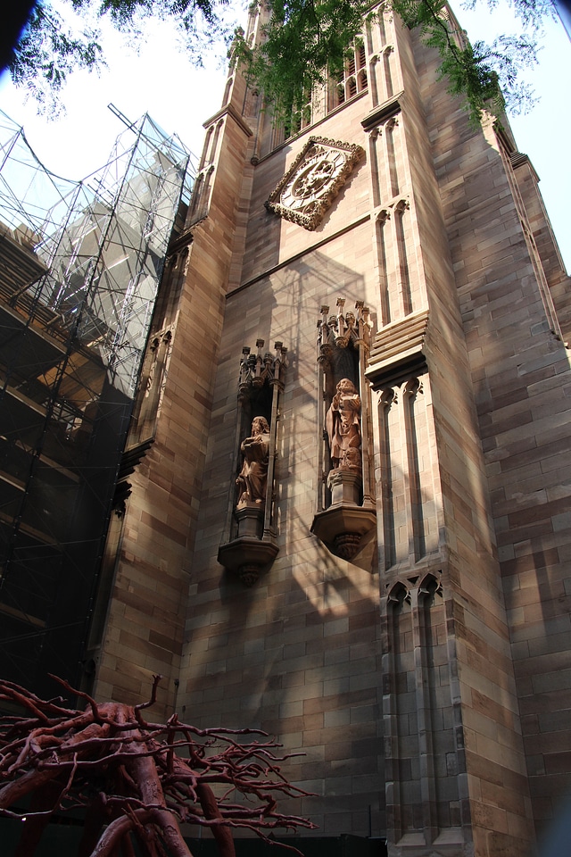 Trinity Church at Broadway and Wall Street