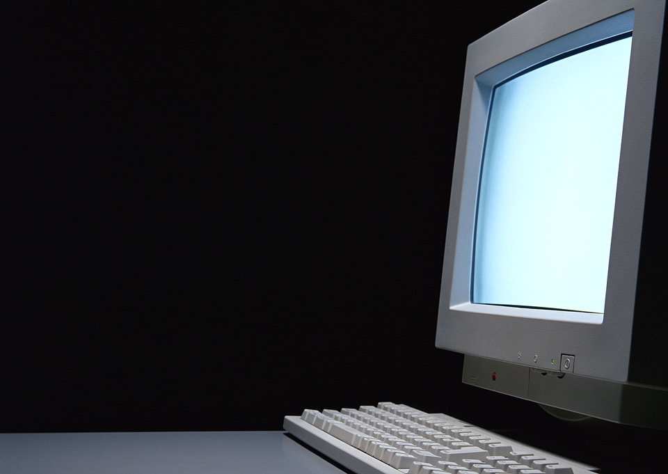 Desktop Computer close up