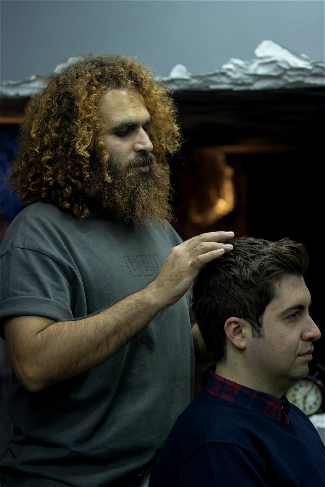 Jorj Barbershop In Iran photo