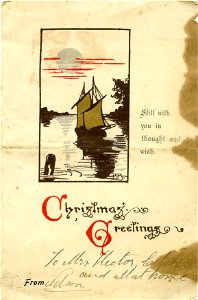 "Christmas greetings" - Christmas card photo