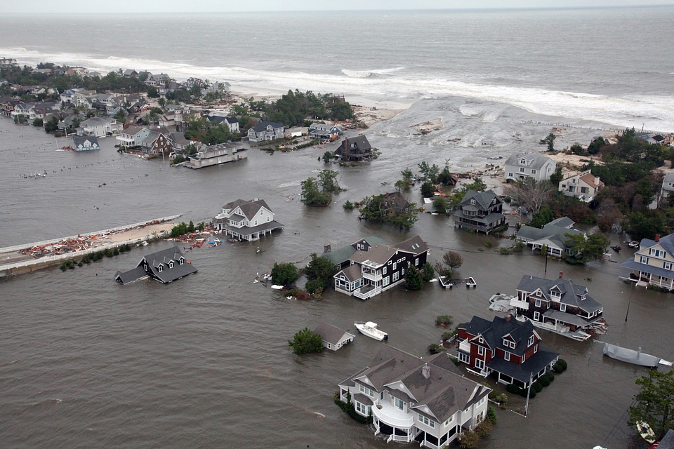 Hurricane Sandy to the New Jersey