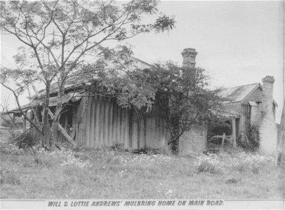 Will & Lottie Andrews' home at Mulbring, NSW, on main road, [n.d.] photo