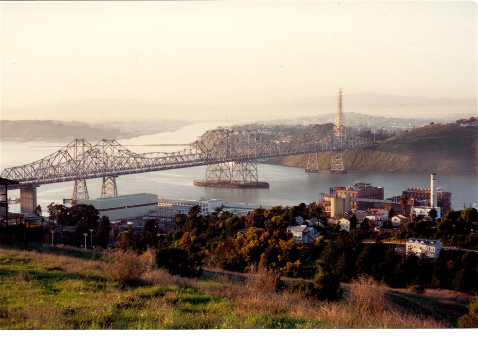 HAYES-CROCKETT-CARQUINES BRIDGE-COCKETT ON BOTTOM-VALLEJO ON TOP