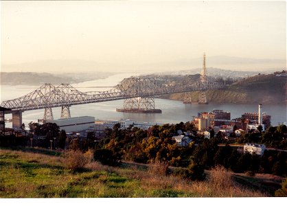 HAYES-CROCKETT-CARQUINES BRIDGE-COCKETT ON BOTTOM-VALLEJO ON TOP