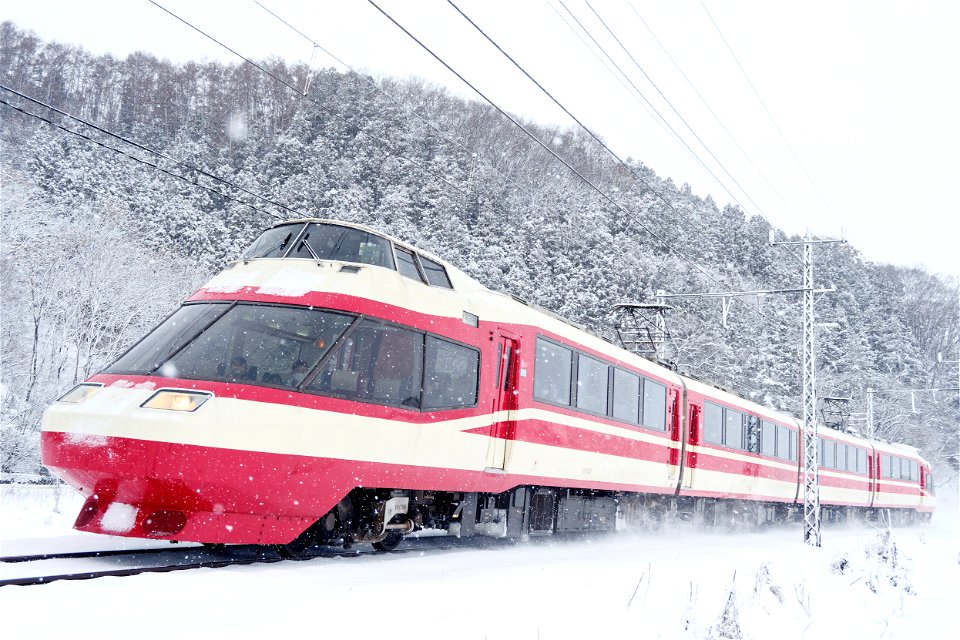 1103S 特急ゆけむりのんびり号 長野電鉄1000系S2編成(2021-12-31)