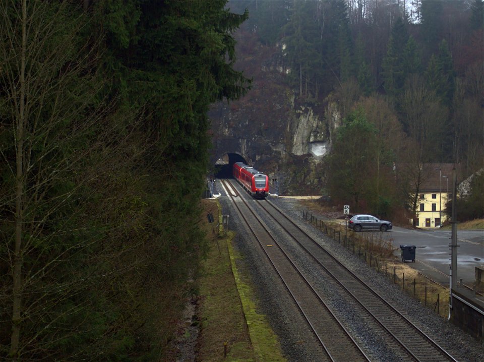 Entlang der Pegnitz Bahnstrecke Nürnberg Cheb