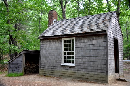 Thoreau's cabin replica