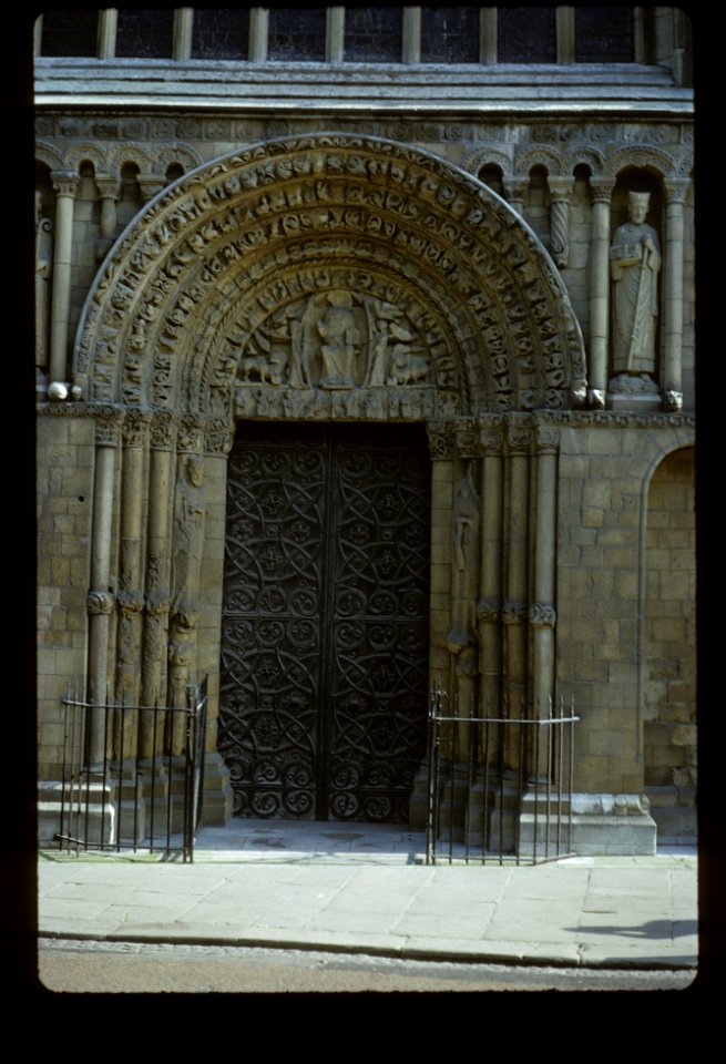 front door, Rochester Cathedral