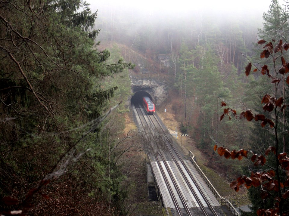 Entlang der Pegnitz Bahnstrecke Nürnberg Cheb