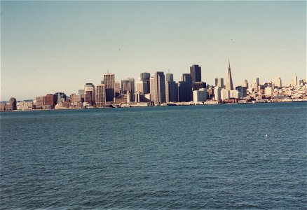 HAYES-MISC.-SAN FRANCISCO FROM TREASUERE ISLAND