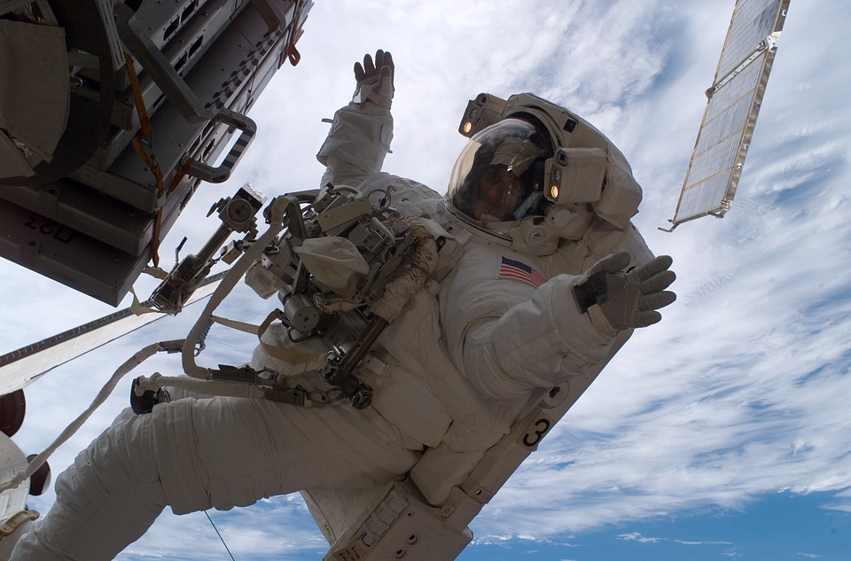 Astronaut spacewalk