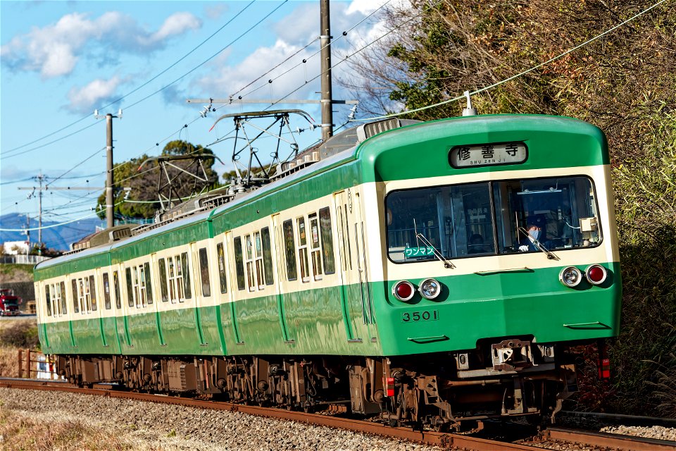 73レ 伊豆箱根鉄道3000系3501F編成(2021-12-26)