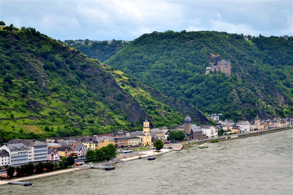 Katz Castle above St. Goarshausen