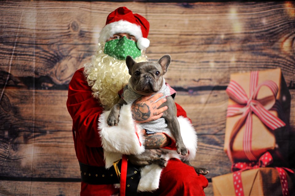 City of Elderly Love Claus for Paws Fundraiser