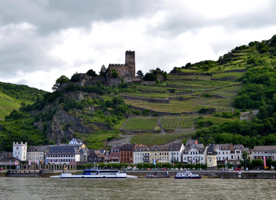 Gutenfels Castle above Kaub