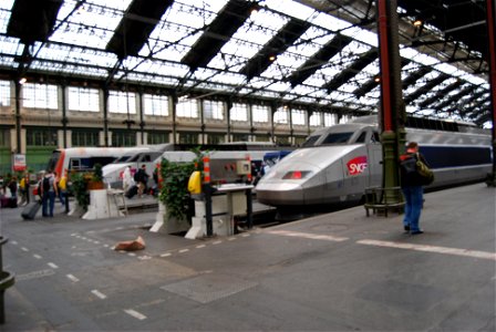 Paris Gare Lyon Rail Station photo