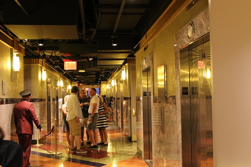 The Empire State Building entrance