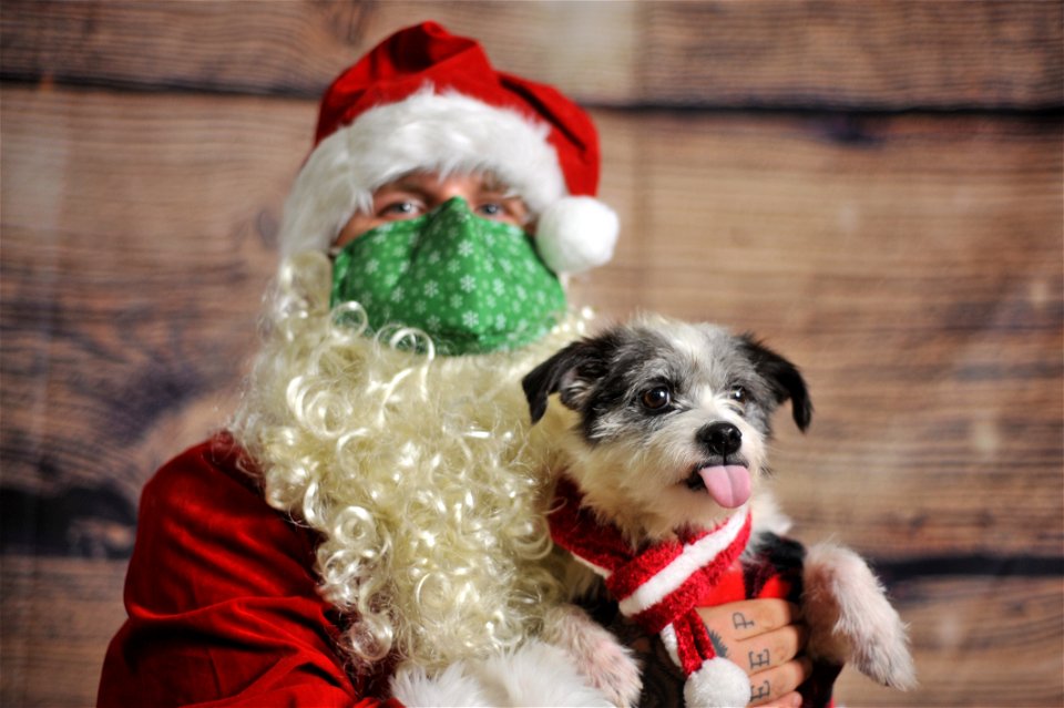 City of Elderly Love Claus for Paws Fundraiser