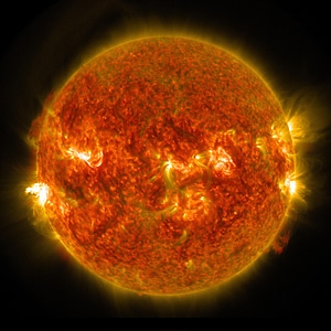 Solar Dynamics Observatory Captures Images of a Late Summer Flare photo