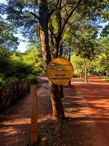 A cute road sign