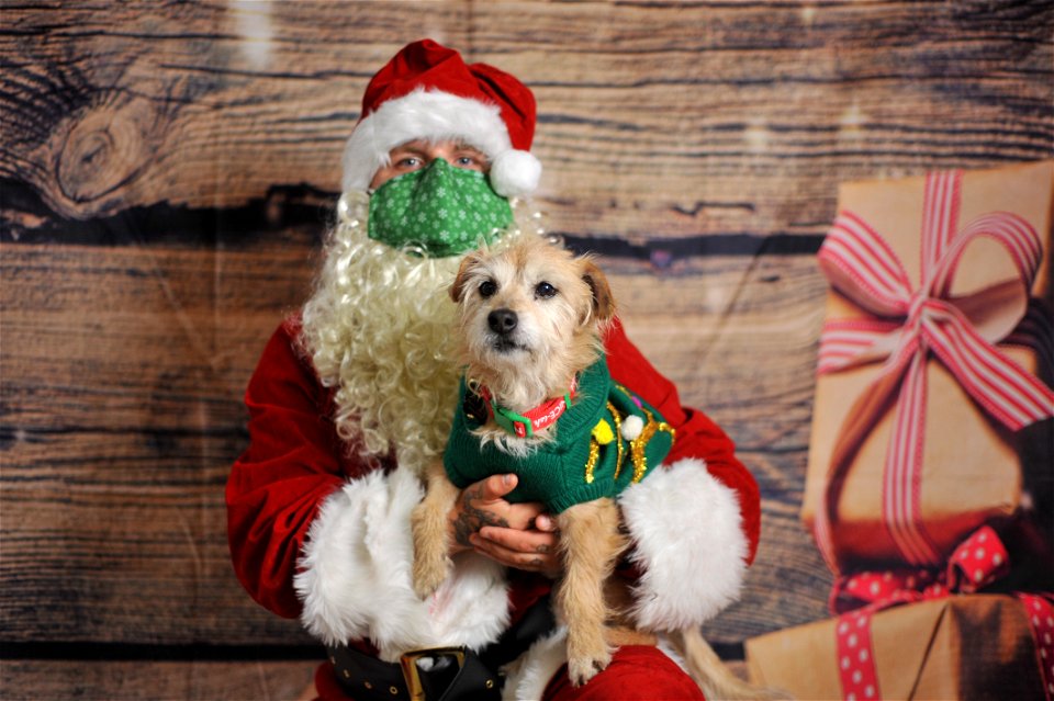 City of Elderly Love Claus for Paws Fundraiser