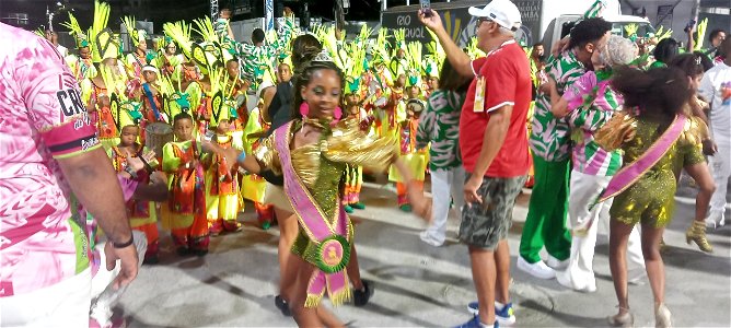 Desfiles Mirins - Carnaval 2023 - Crédito: Ana Valéria Gonçalves / Divulgação  Aesm-Rio