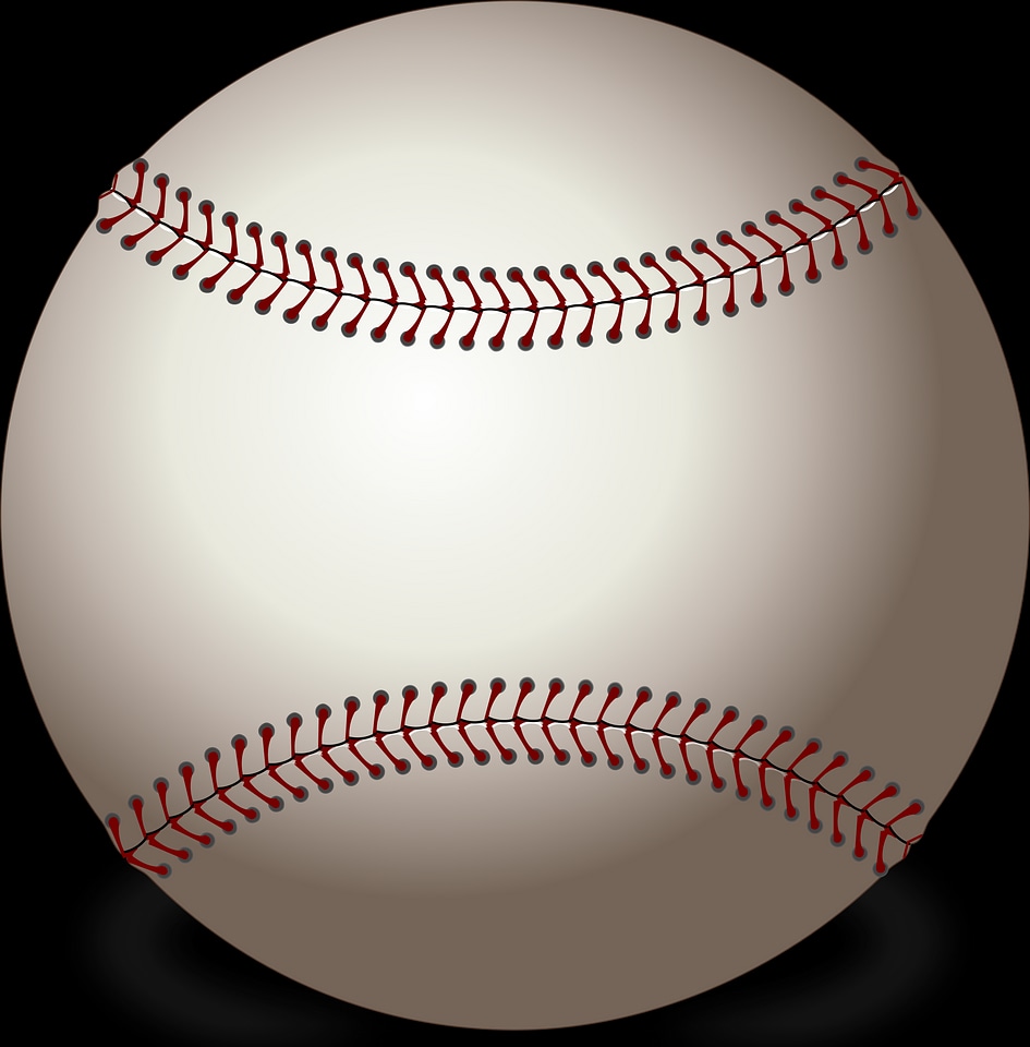 drawing of a baseball
