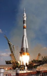 Launch of Russian Soyuz photo