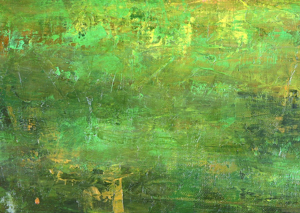 Great background made with a texture of a green wall