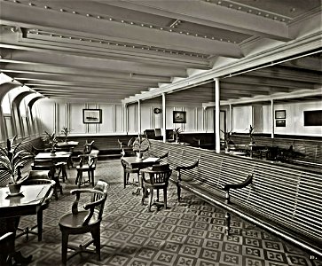 3rd class lounge Olympic