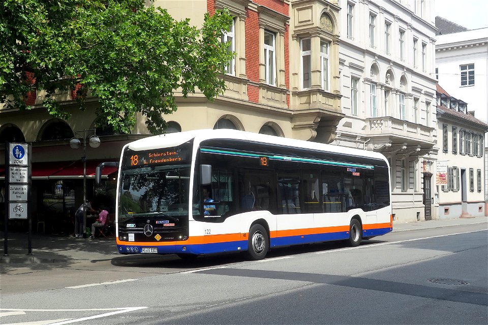 ESWE, Wiesbaden - Wagen 122 - WI-VG 1122 - Mercedes-Benz O 530 eCitaro (VIN WEB62863013140326 / 2020) - Wiesbaden, 28.07.2022