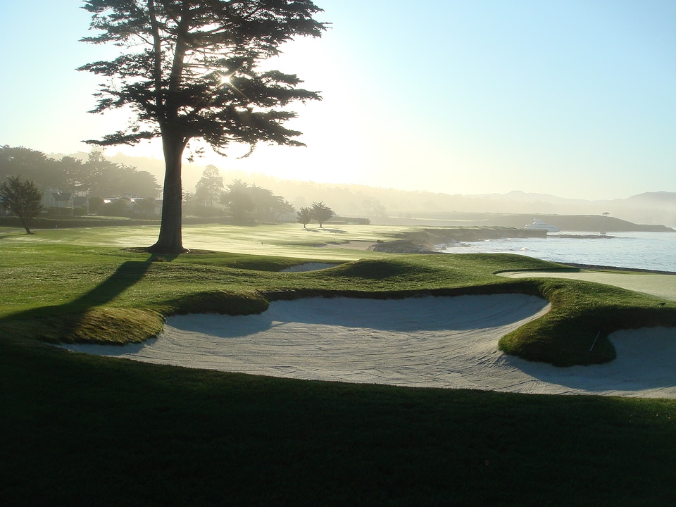 Putting Green at Pebble Beach Golf Course