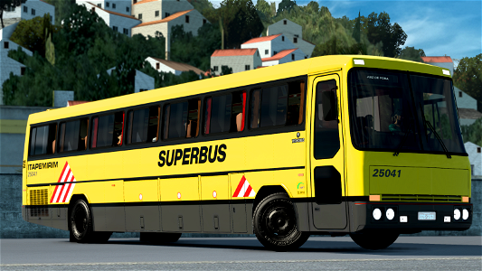 Ônibus Tribus Superbus III Skin Itapemirim ETS2 Euro Truck Simulator 2 photo