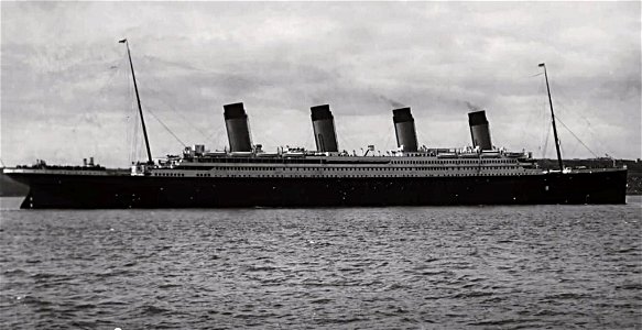 Titanic at Cobh.