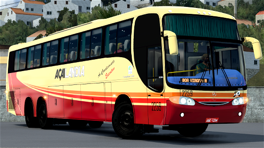 Ônibus Comil Campione 3.65 Skin Açailandia ETS2 Euro Truck Simulator 2