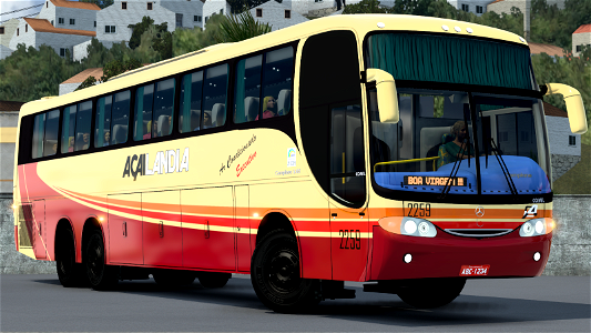 Ônibus Comil Campione 3.65 Skin Açailandia ETS2 Euro Truck Simulator 2 photo