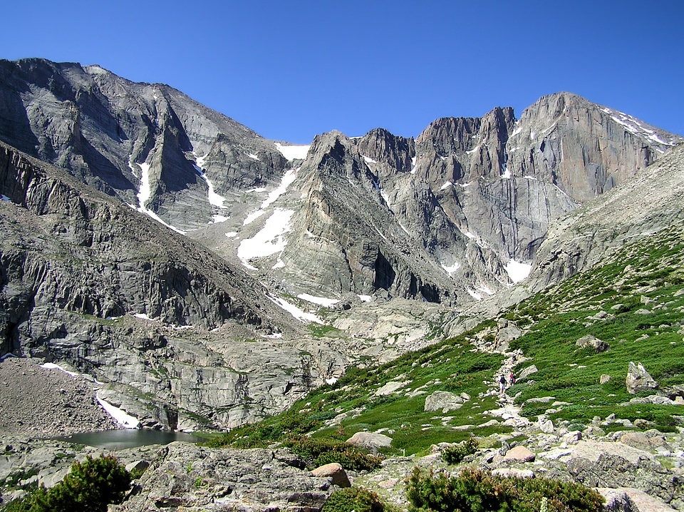 Scenery at Boreas Pass in Colorado rocky mountains