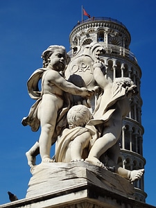 Pisa italy statue photo