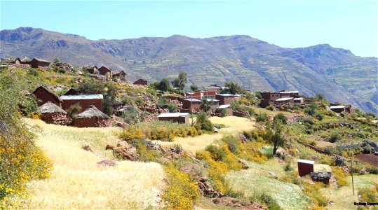 A village of North Potosi, Bolivia (the village of Kayanta, district of Pocoata)