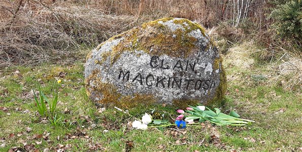 Mackintosh Clan Grave, Culloden Battlefield, Inverness photo