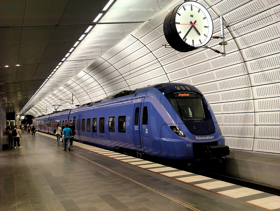 Subway Platform Sweden photo