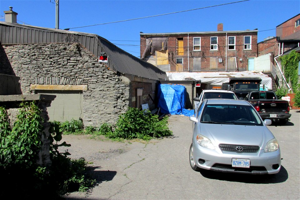 Carriage house at the back of the old China Gate.