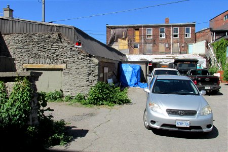 Carriage house at the back of the old China Gate.