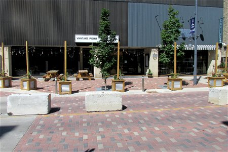 Capers sidewalk patio