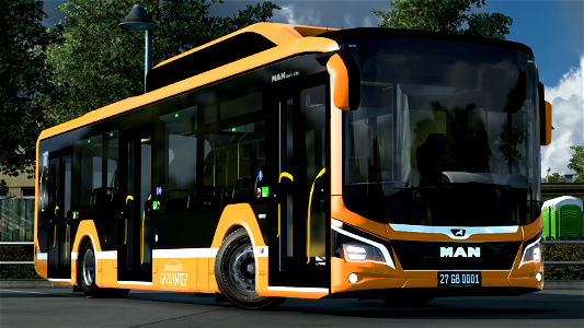 Ônibus New Man Lion City Skin Gaziantep Belediyesi ETS2 Euro Truck Simulator 2 photo