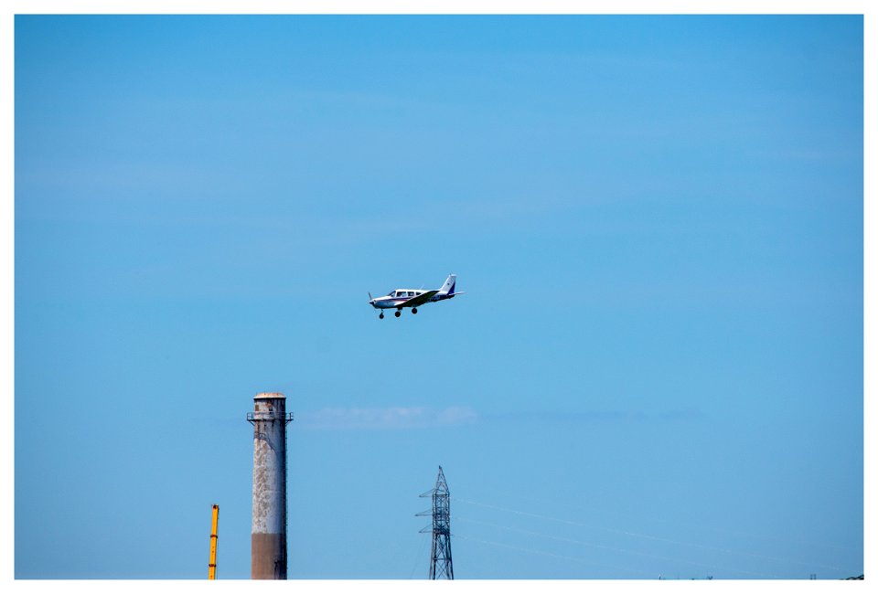 landing at brainard as seen from east hartford