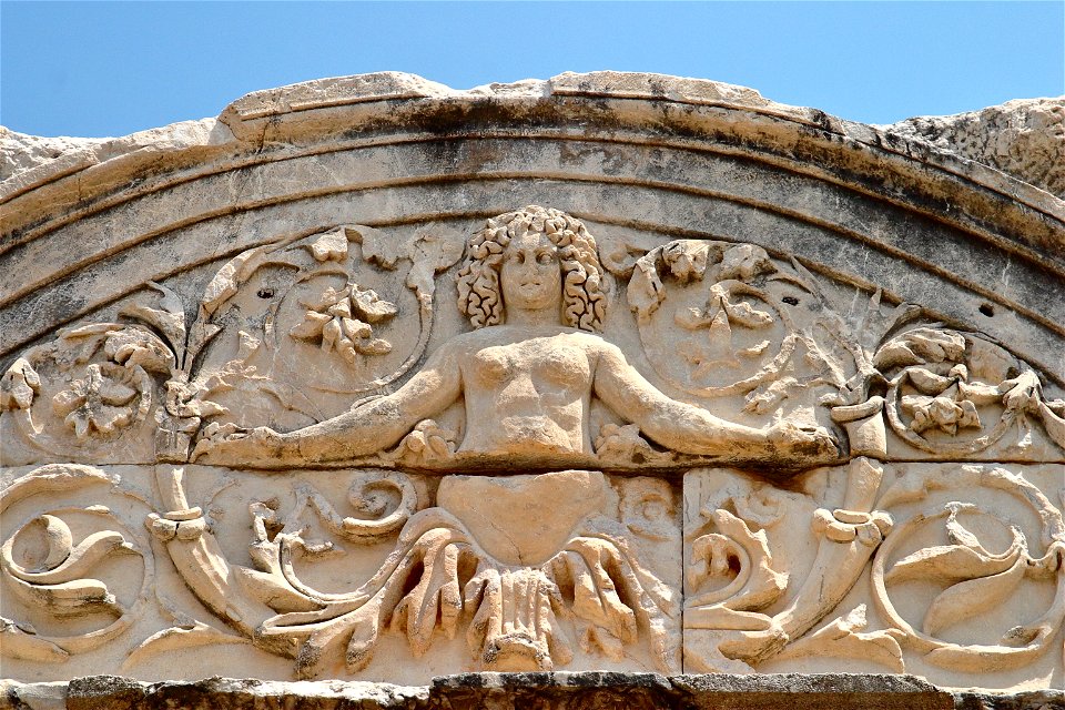 Temple of Hadrian in Ephesus, Izmir, Turkey